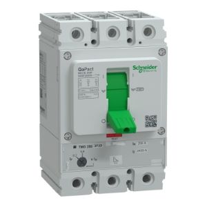 Schneider GoPact Molded Case Circuit Breaker 200A Adjustable G25F3A200