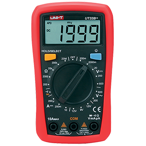 Uni-T Multimeter Digital Palm Size UT33B+