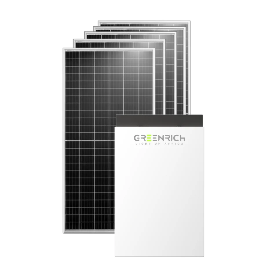 5 x 455W Canadian Panels + Greenrich Lithium Battery Wall Mount 4.95kwh WM5000