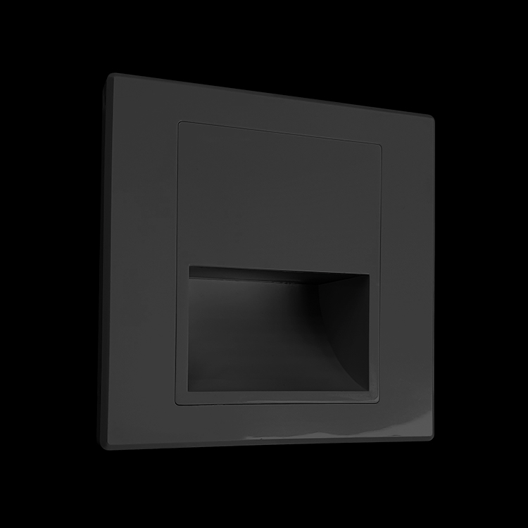 K.Light Step Light 1.5W 230V Black ST-LED-107/BL