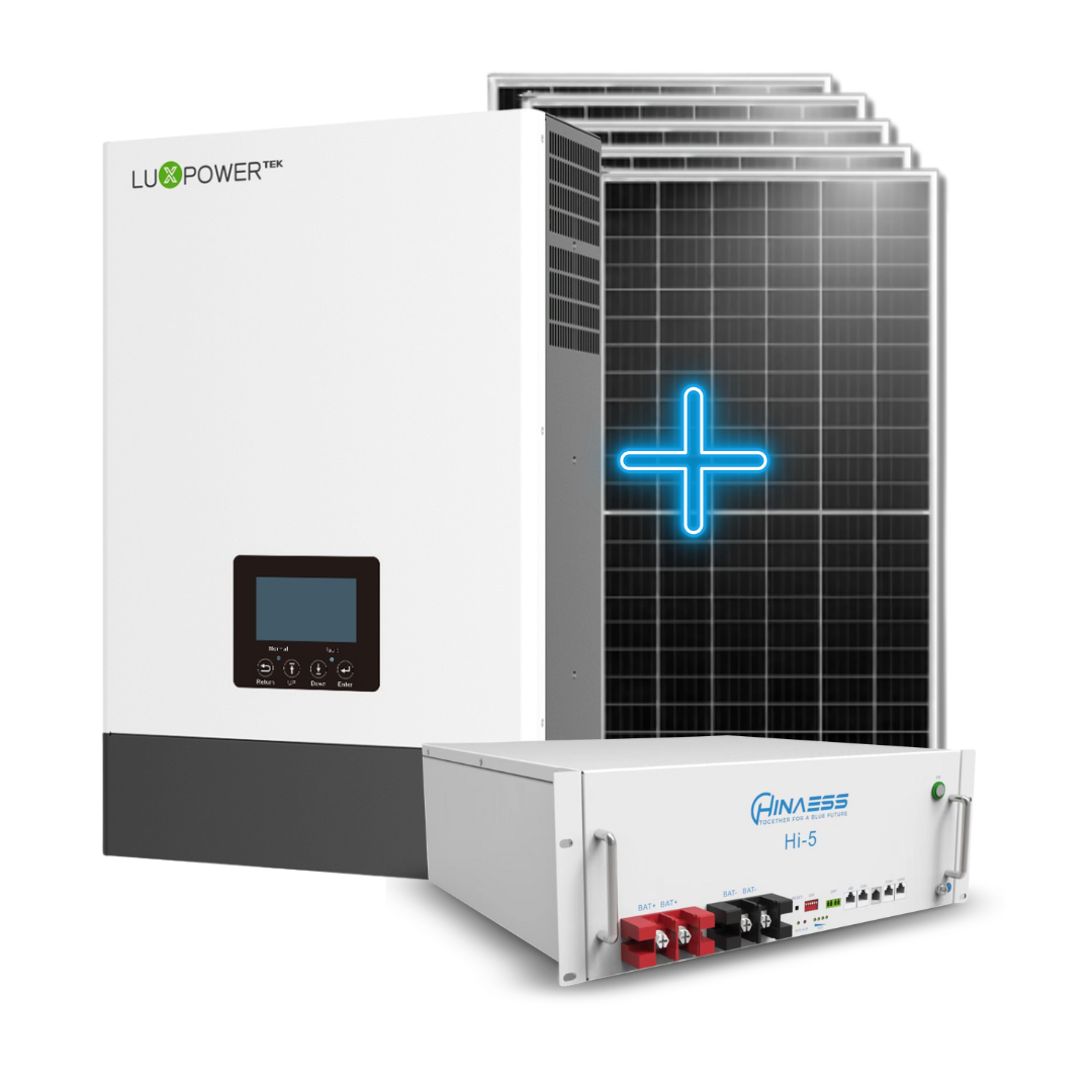 Solar Panels + Solar Battery + Solar Inverter