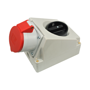 CEE Industrial Socket IP44 Surface Mounted 5 Pin 32A 112356