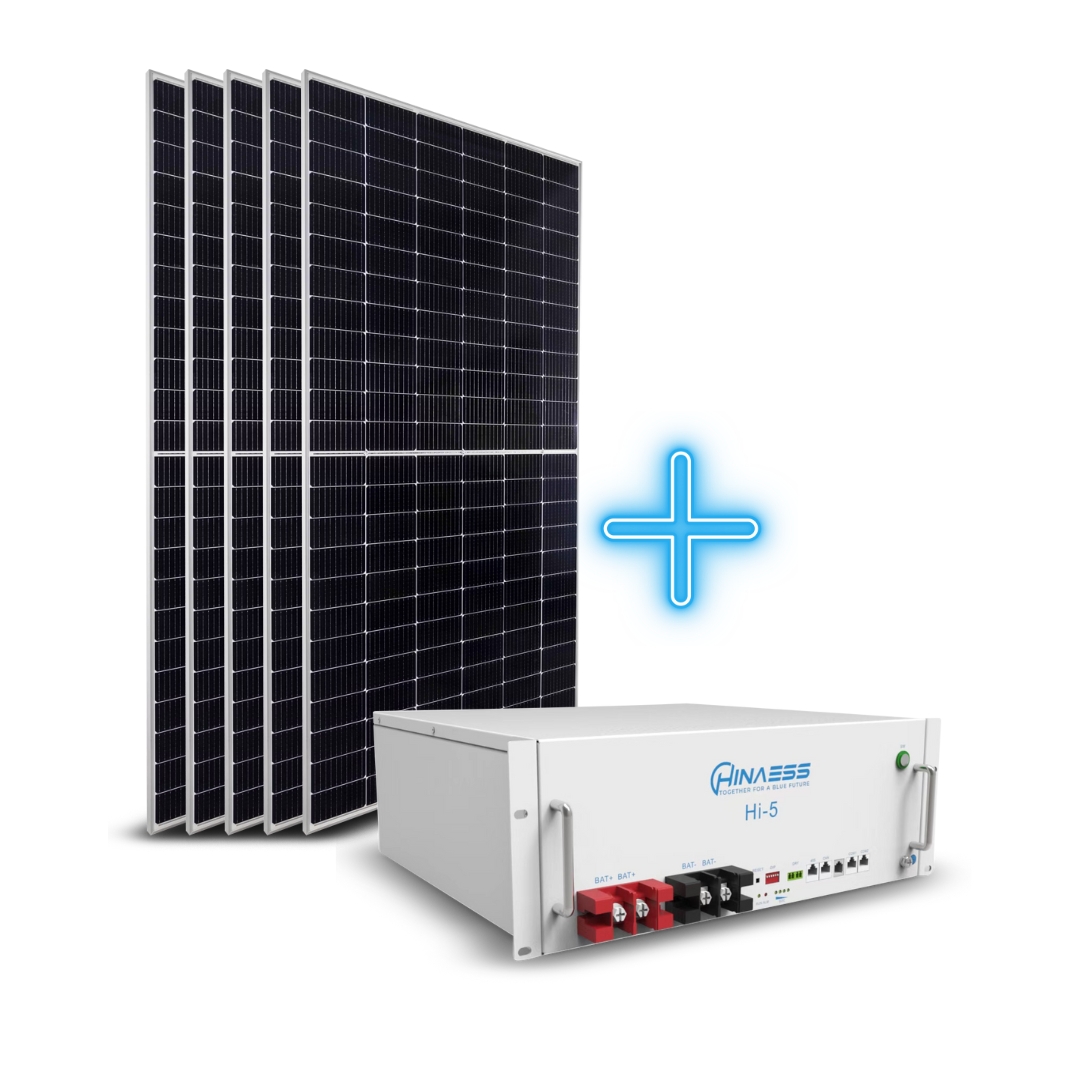 Hina Battery + Panels Solar Combo