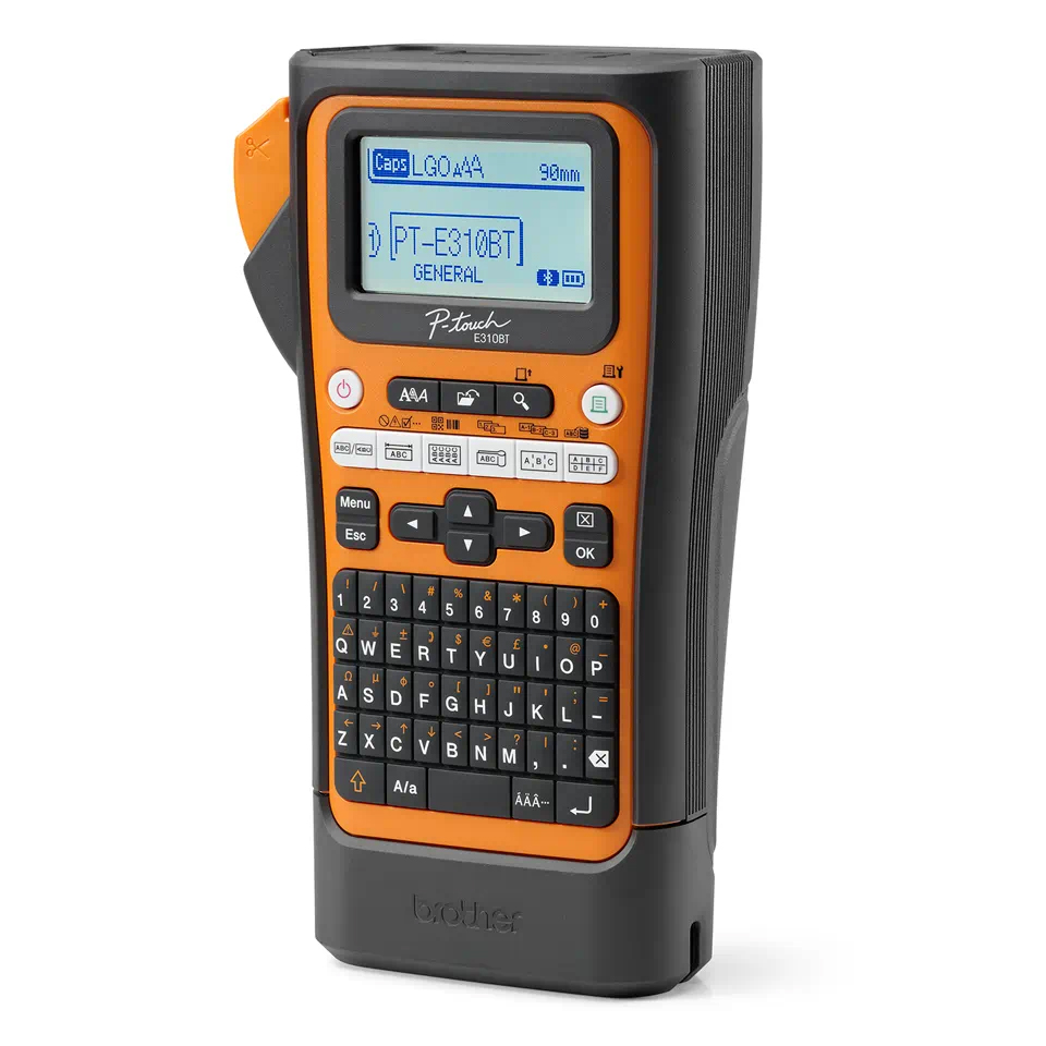 Brother P-Touch Handheld Printer, Bluetooth & USB E310BTVP